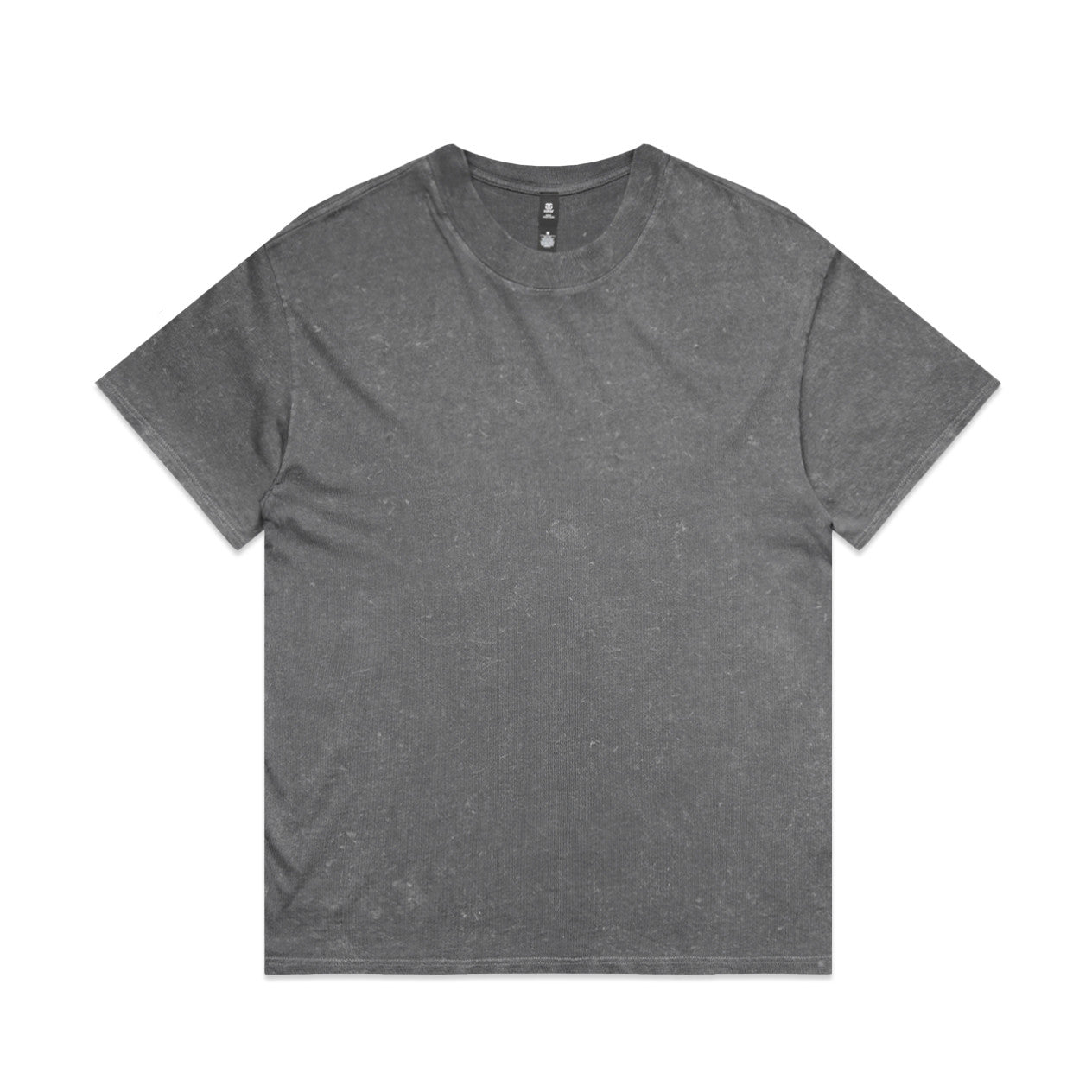 Stone Wash Heavy Tee – T-Shirt - Coal Stone