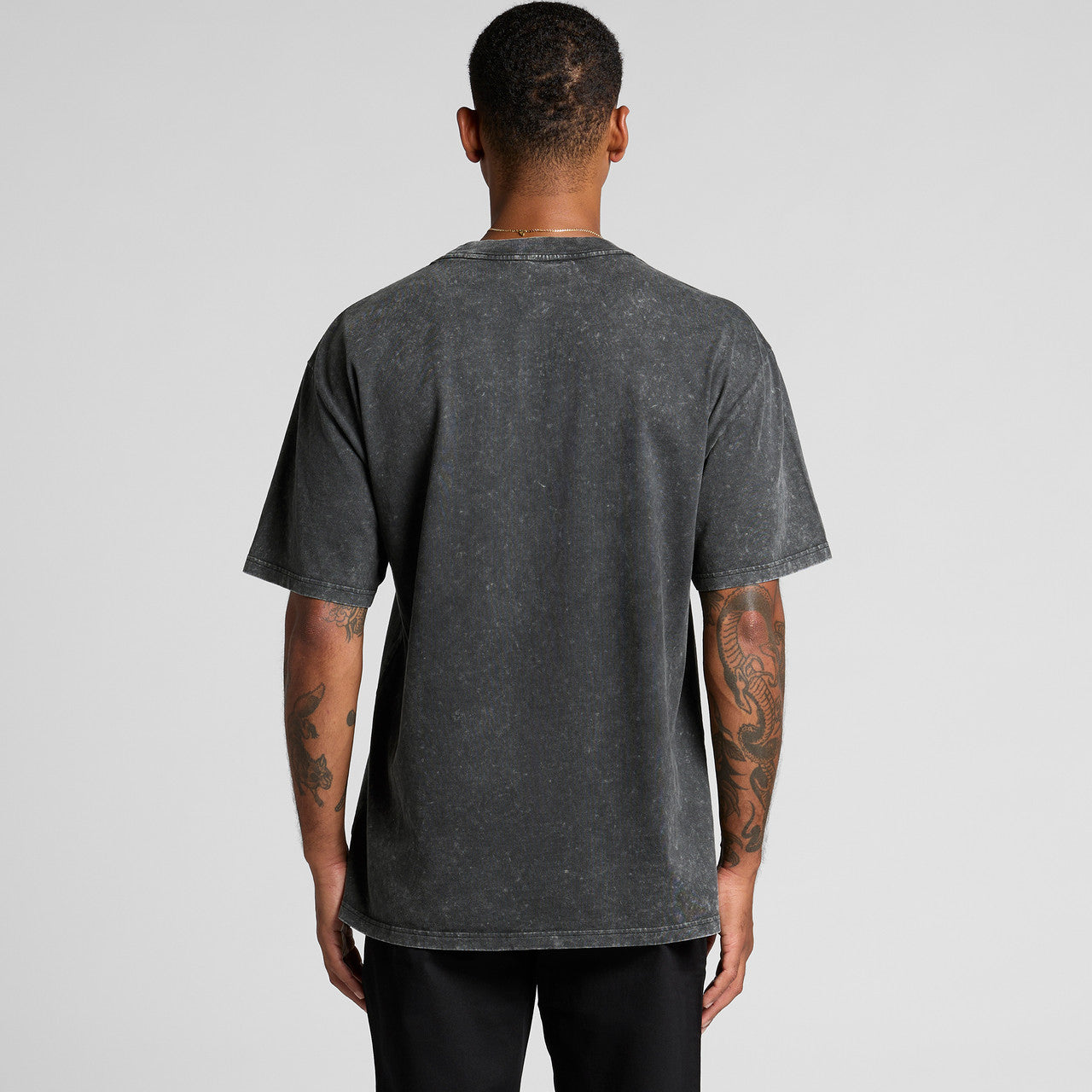 Stone Wash Heavy Tee – T-Shirt - BACK