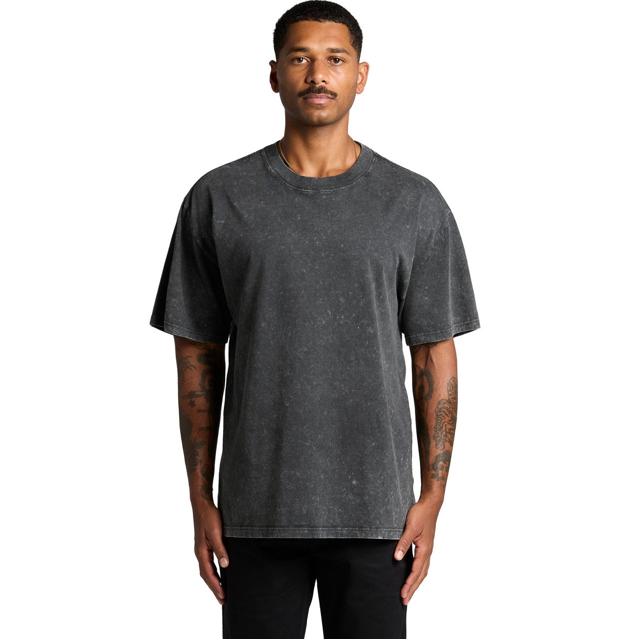 Stone Wash Heavy Tee – T-Shirt - FRONT