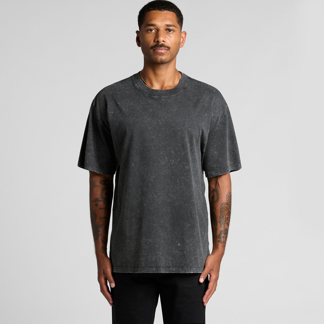 Stone Wash Heavy Tee – T-Shirt - MAIN