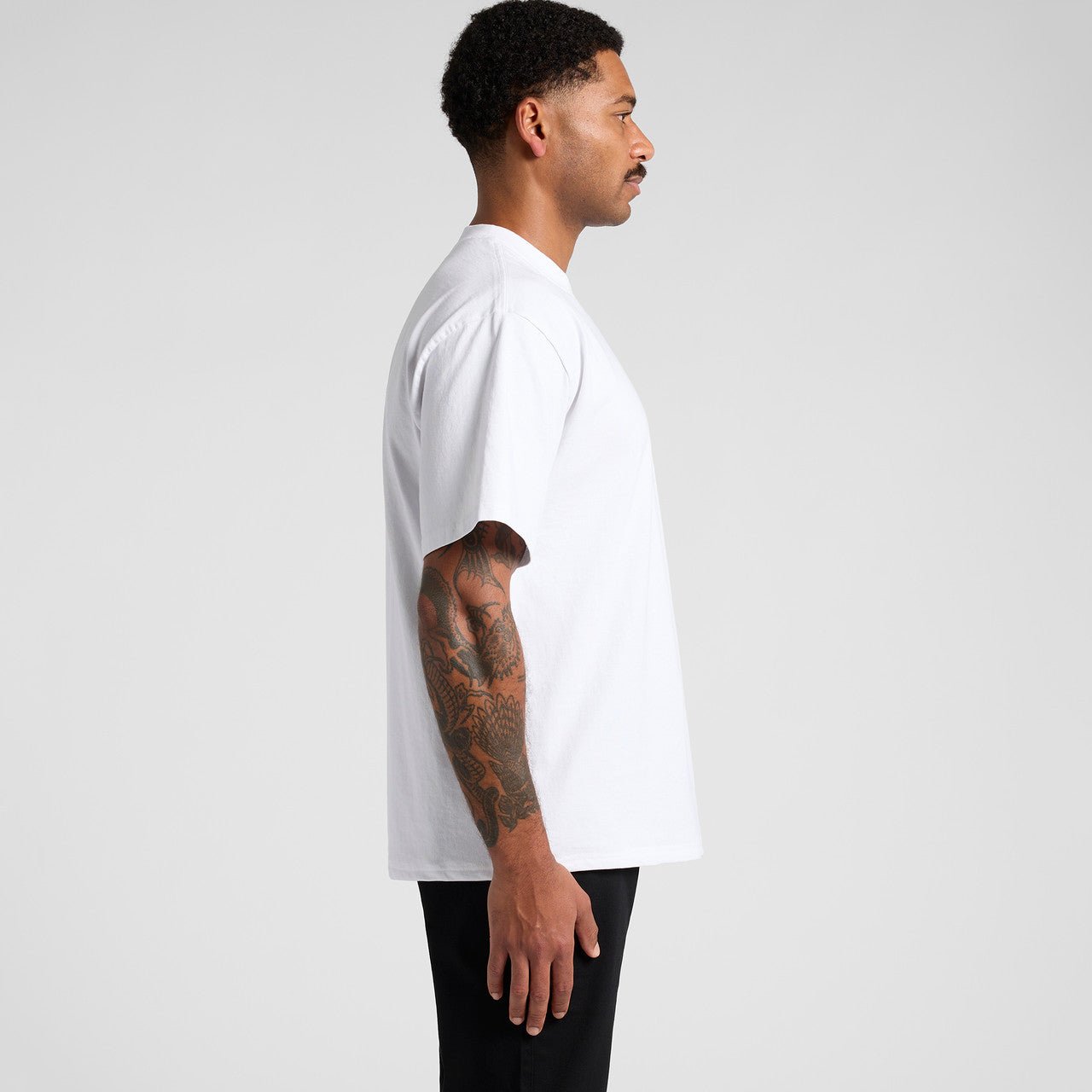 Heavy Faded Minus Tee [-5cm] 5086 – T-Shirt - SIDE