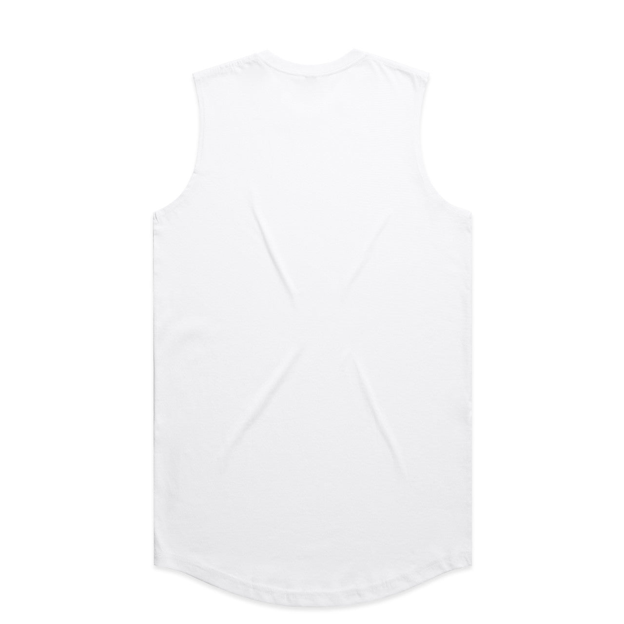Staple Curve Tank – Tank Top - WHITE - BACK