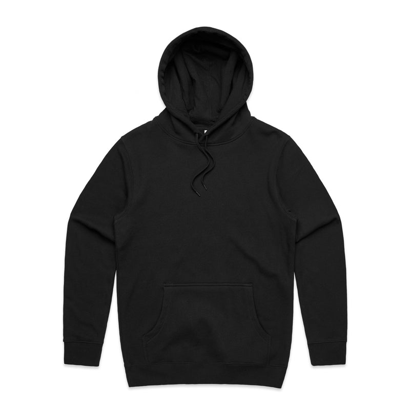 Organic Stencil Hood – Hoodie - Black