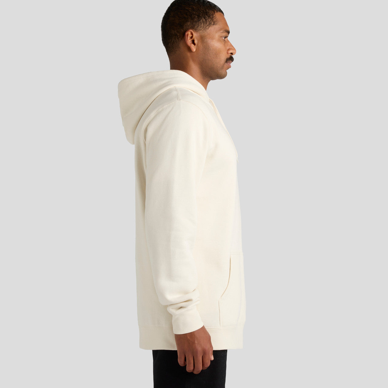 Stencil Hood – Hoodie - SIDE