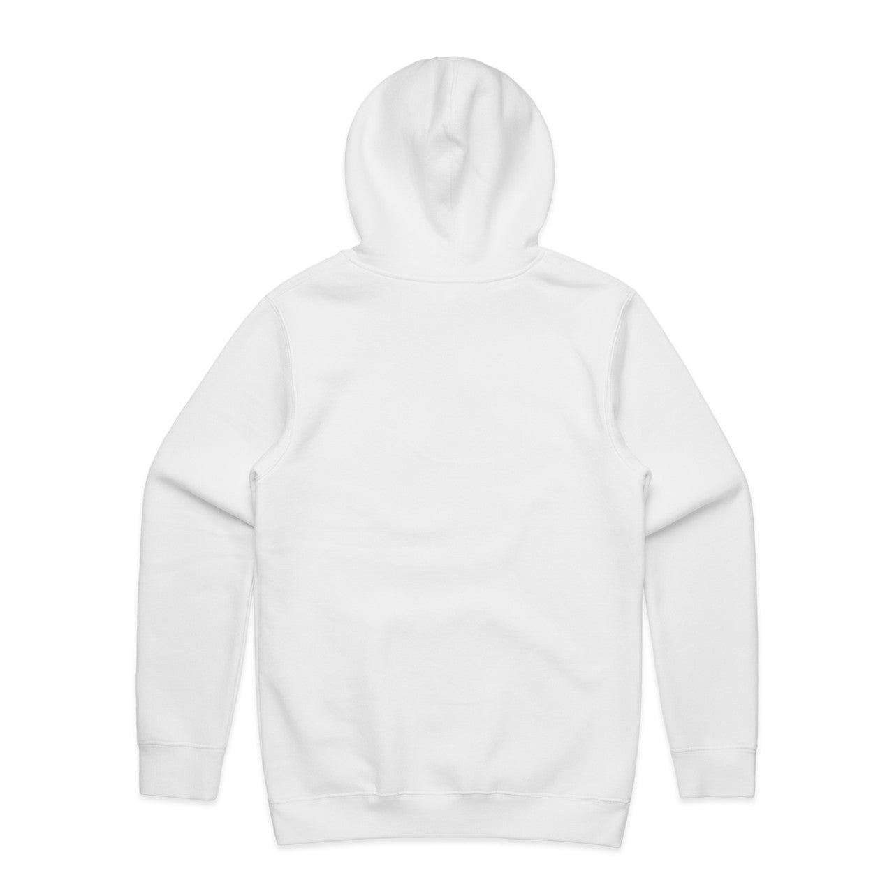 Stencil Hood – Hoodie - WHITE - BACK