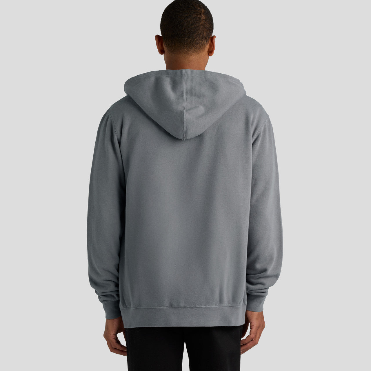 Stencil Zip Hood – Hoodie - BACK