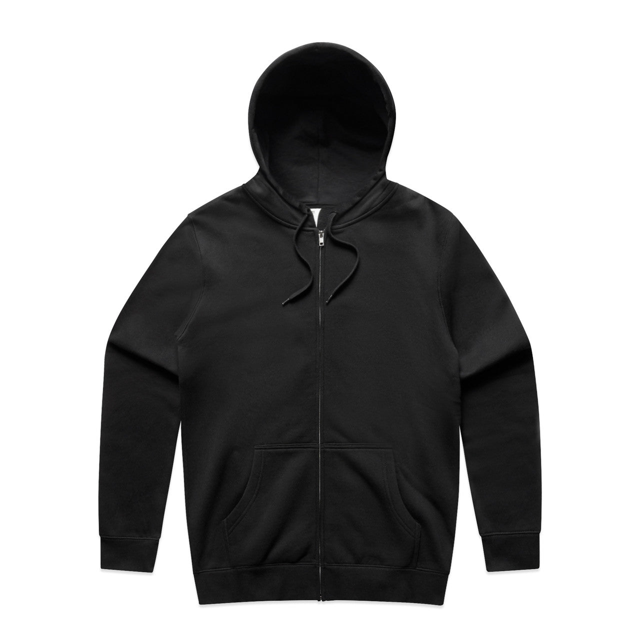 Stencil Zip Hood – Hoodie - Black