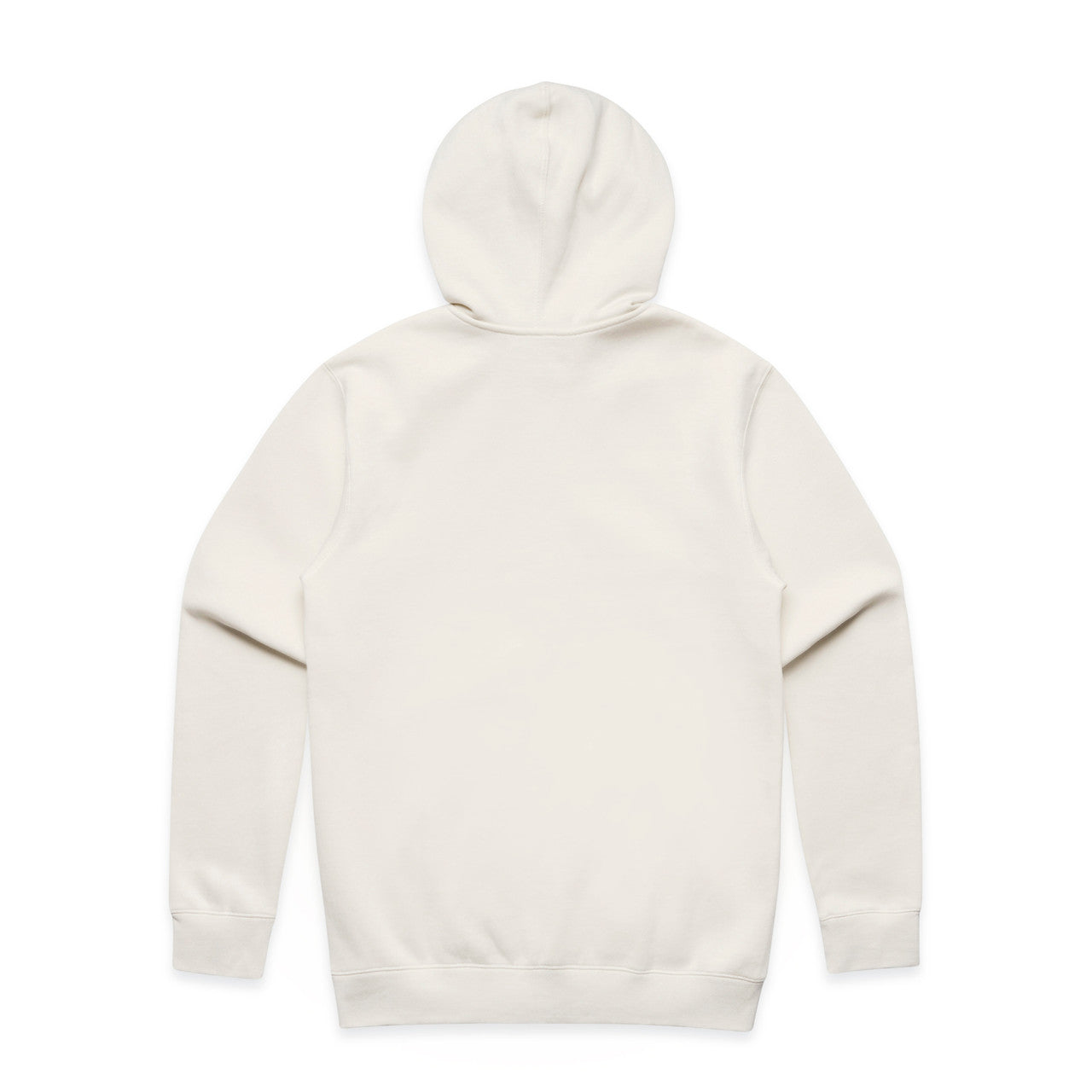 Stencil Zip Hood – Hoodie - ECRU - BACK