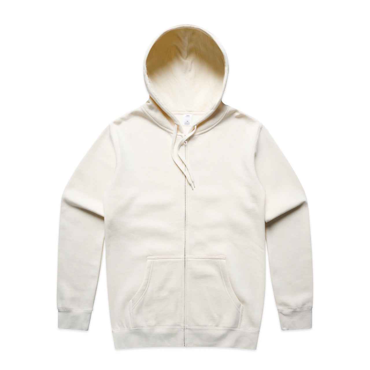 Stencil Zip Hood – Hoodie - Ecru