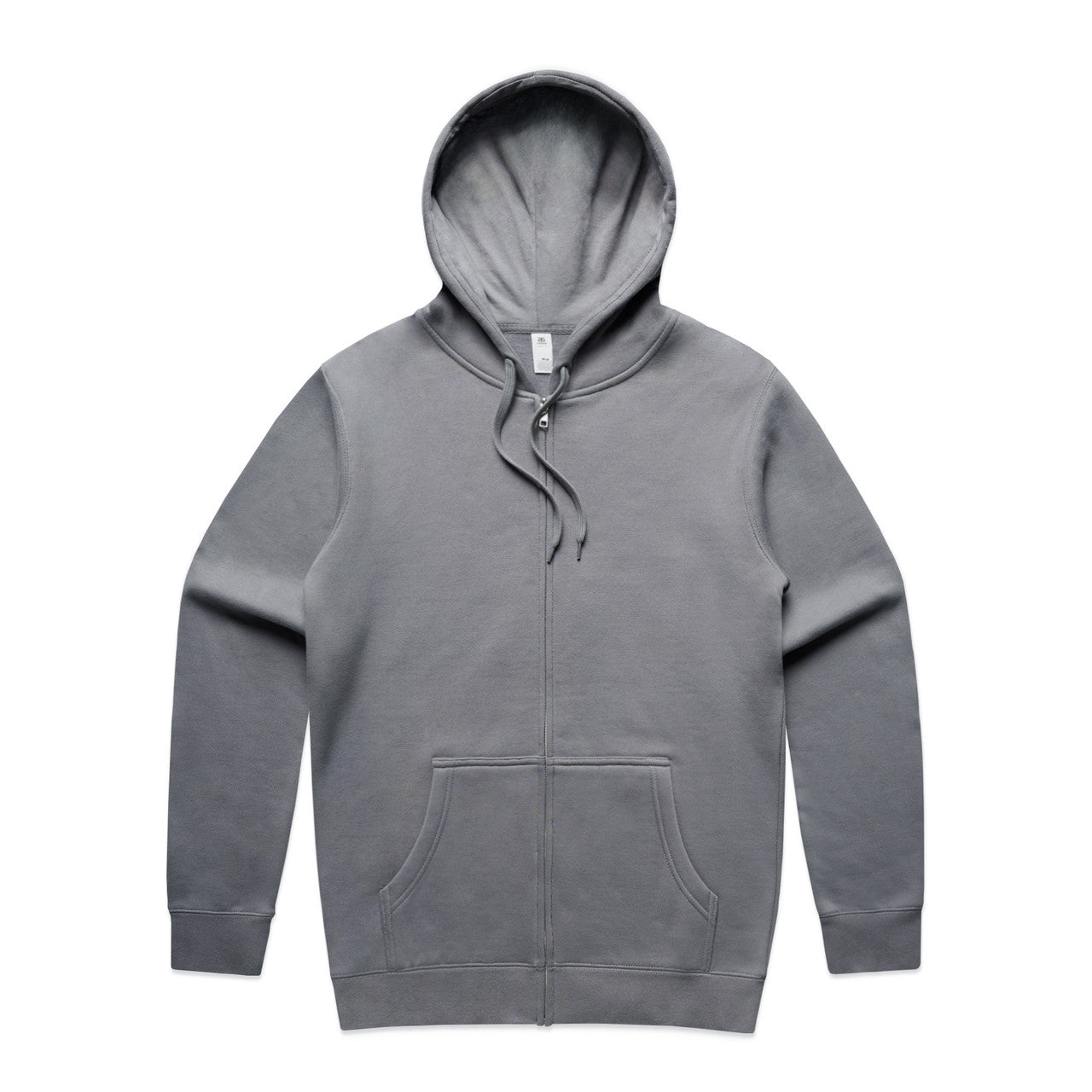 Stencil Zip Hood – Hoodie - Gravel