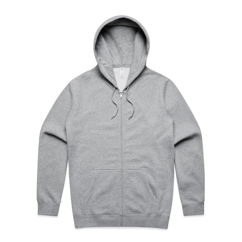 Stencil Zip Hood – Hoodie - Athletic Heather