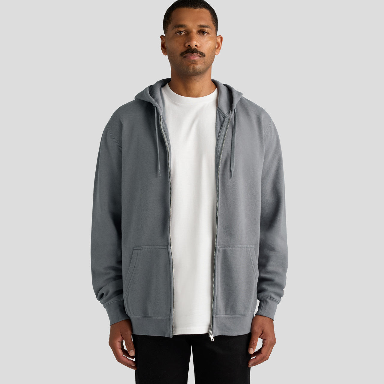 Stencil Zip Hood – Hoodie - MAIN