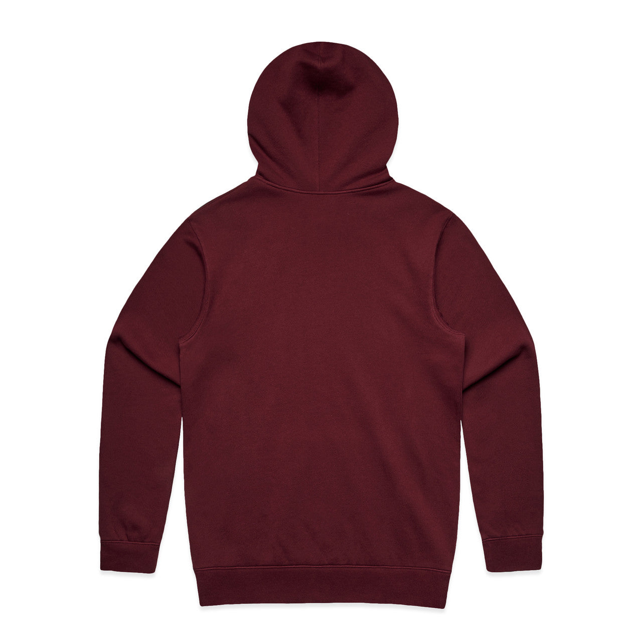 Standard Hood – Hoodie - BURGUNDY - BACK