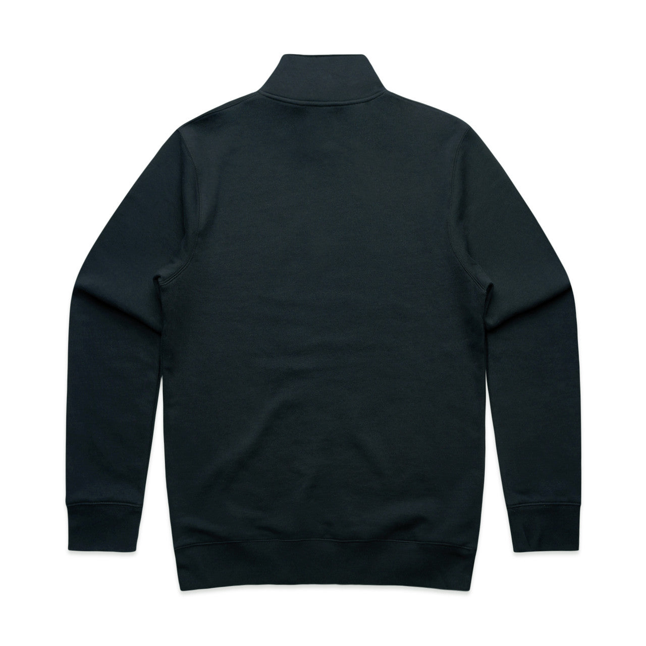 Stencil Half Zip Crew – Hoodie - NAVY - BACK