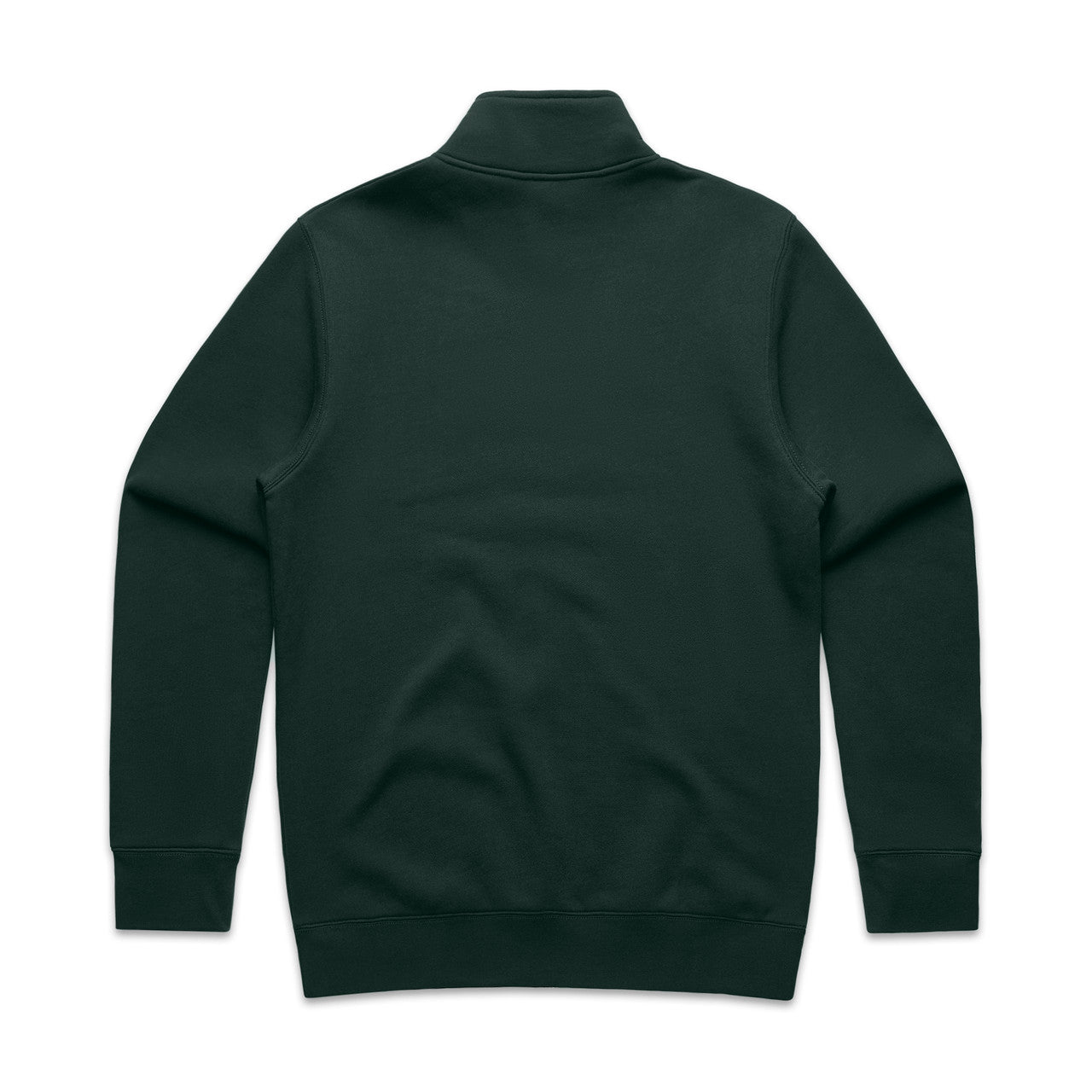 Stencil Half Zip Crew – Hoodie - PINE GREEN - BACK