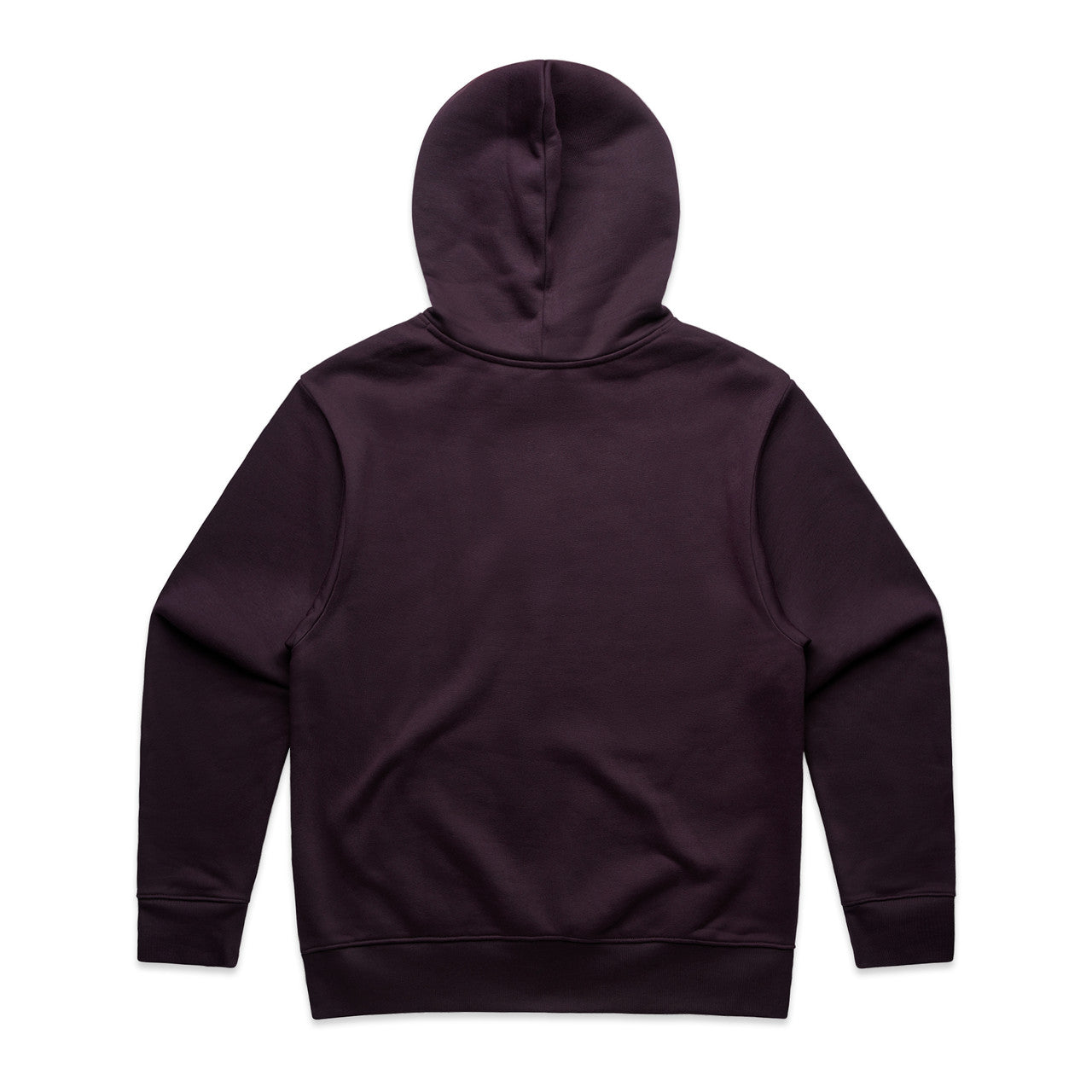 Heavy Hood – Hoodie - PLUM - BACK
