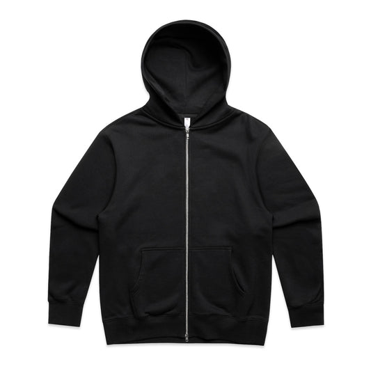Heavy Zip Hood – Hoodie - Black