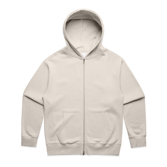 Heavy Zip Hood – Hoodie - Bone