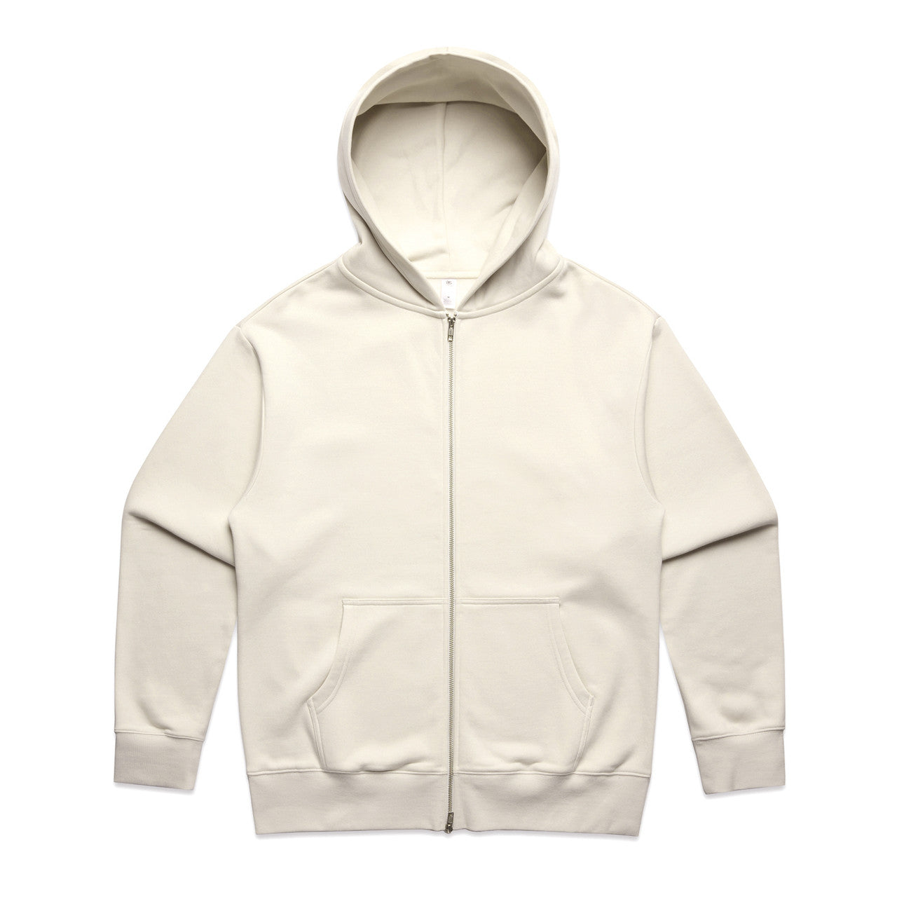 Heavy Zip Hood – Hoodie - Ecru