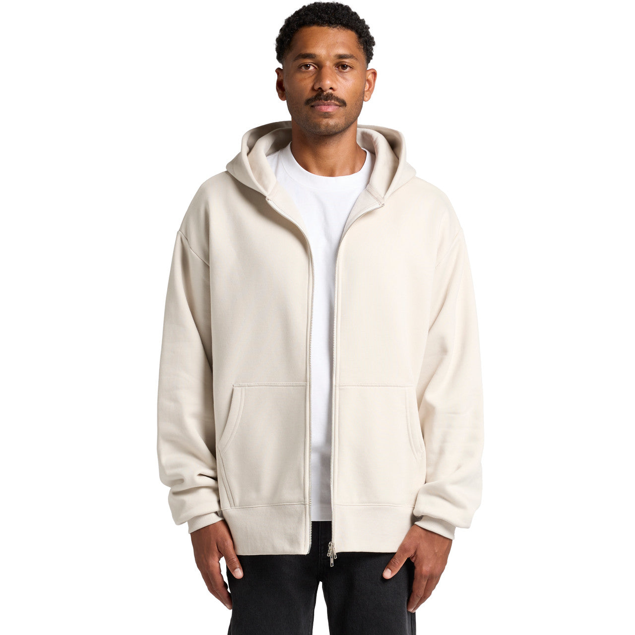 Heavy Zip Hood – Hoodie - FRONT