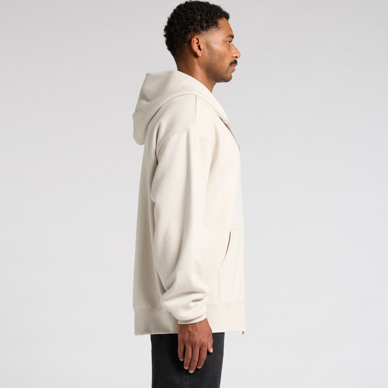 Heavy Zip Hood – Hoodie - SIDE