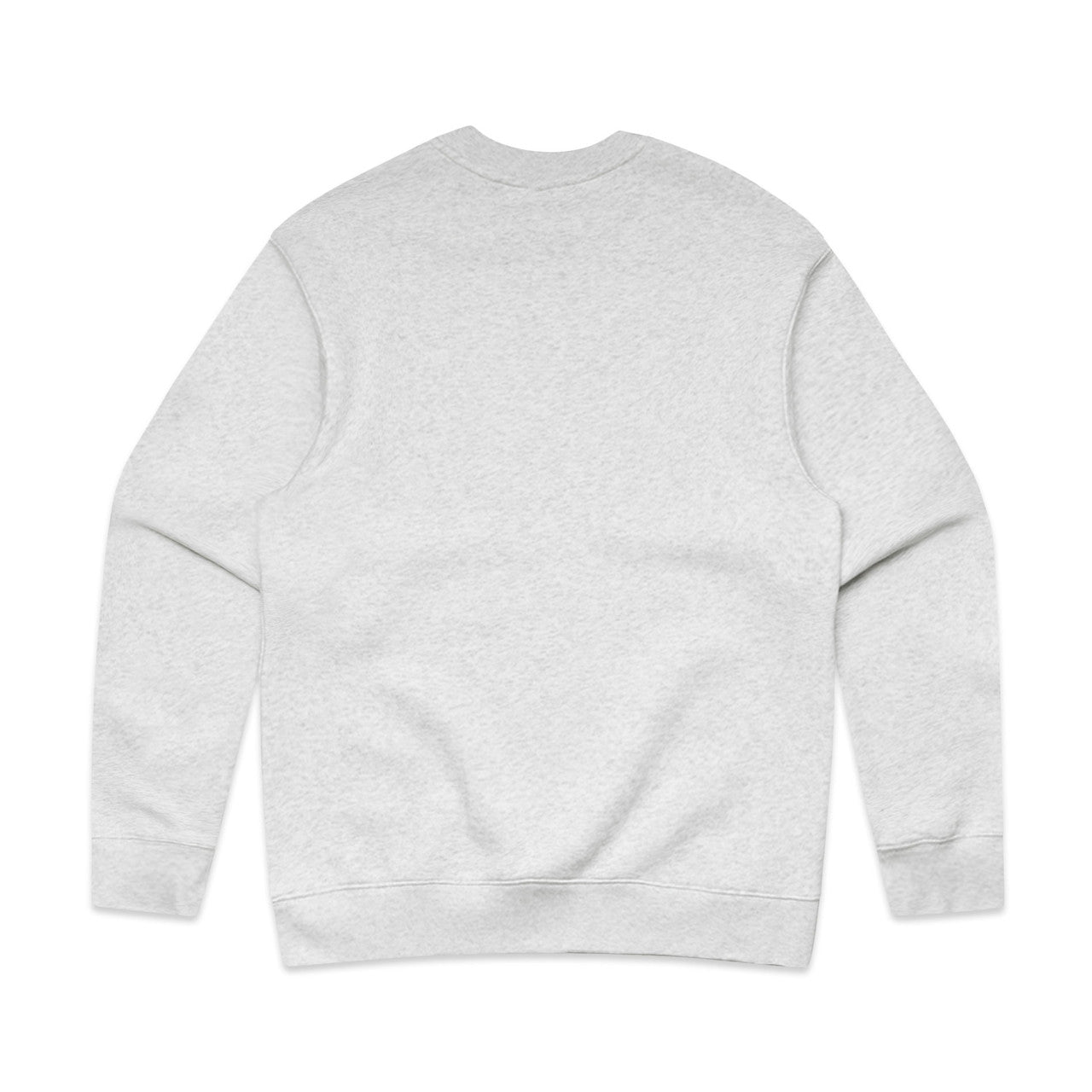 Relax Crew – Sweatshirt - WHITE HEATHER - BACK