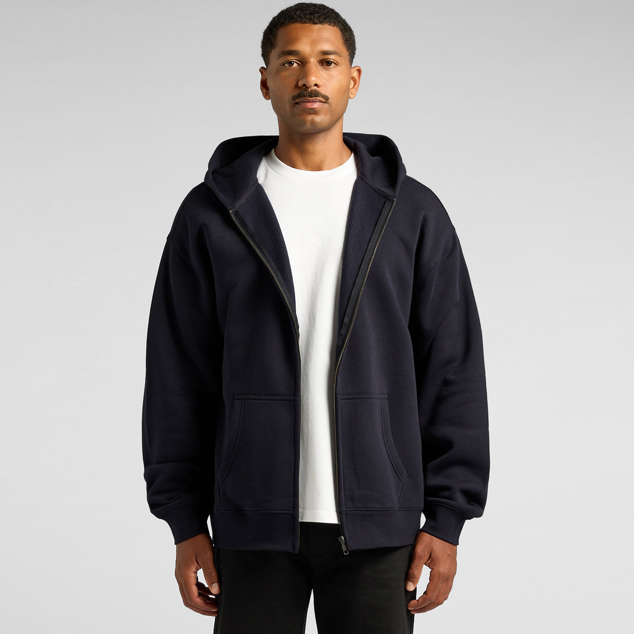 Relax Zip Hood – Hoodie - FRONT