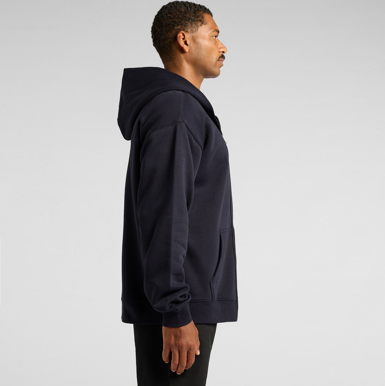 Relax Zip Hood – Hoodie - SIDE