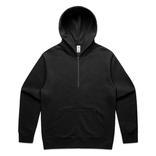 Relax Half Zip Hood – Hoodie - Black