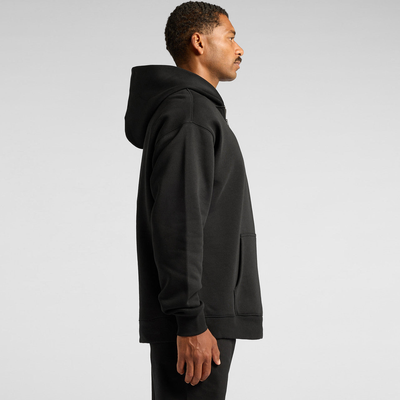 Relax Half Zip Hood – Hoodie - SIDE