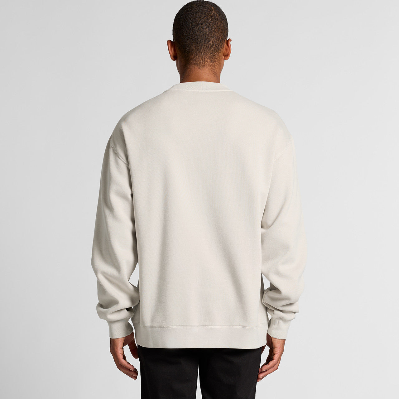 Relax Faded Crew – Sweatshirt - BACK