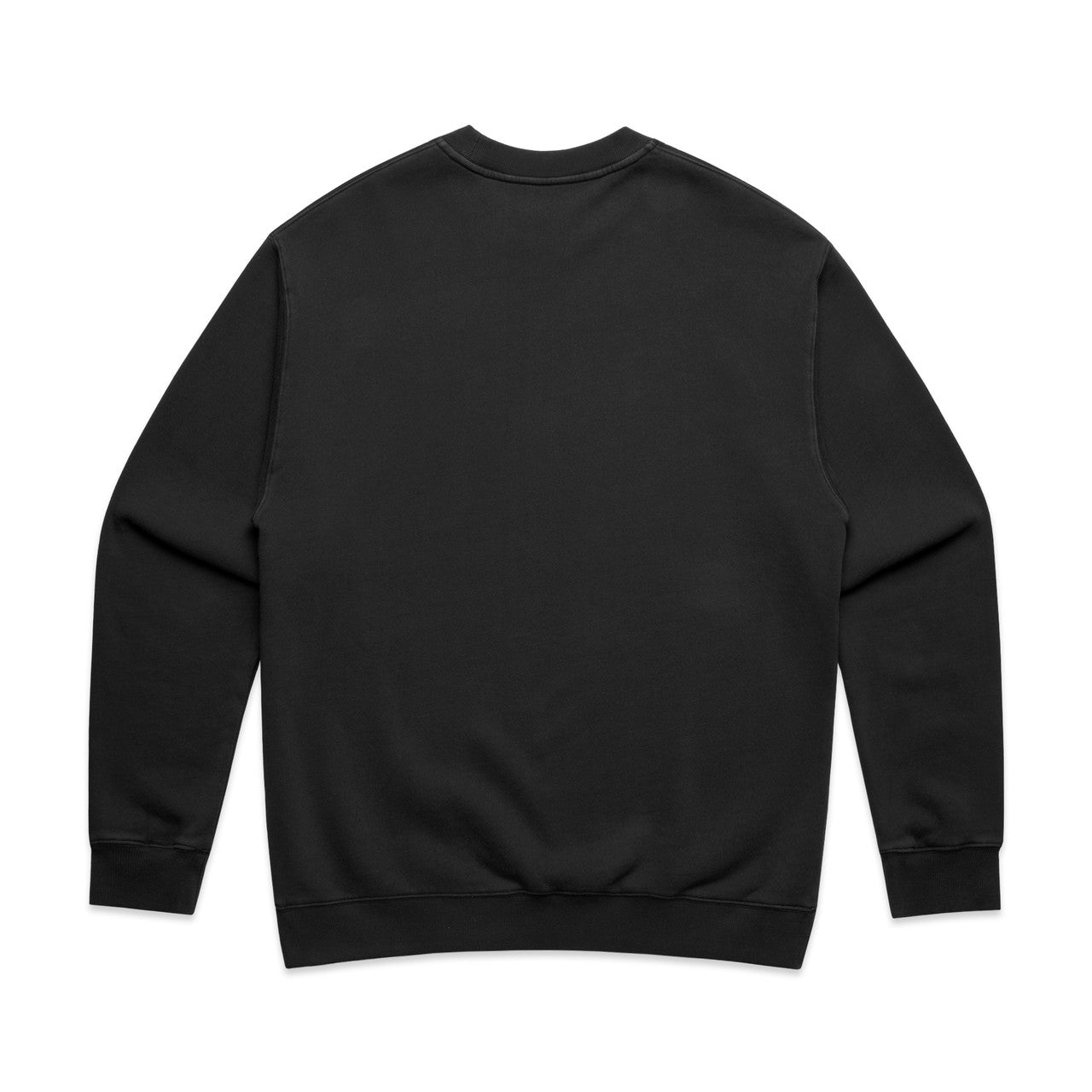 Relax Faded Crew – Sweatshirt - FADED BLACK - BACK