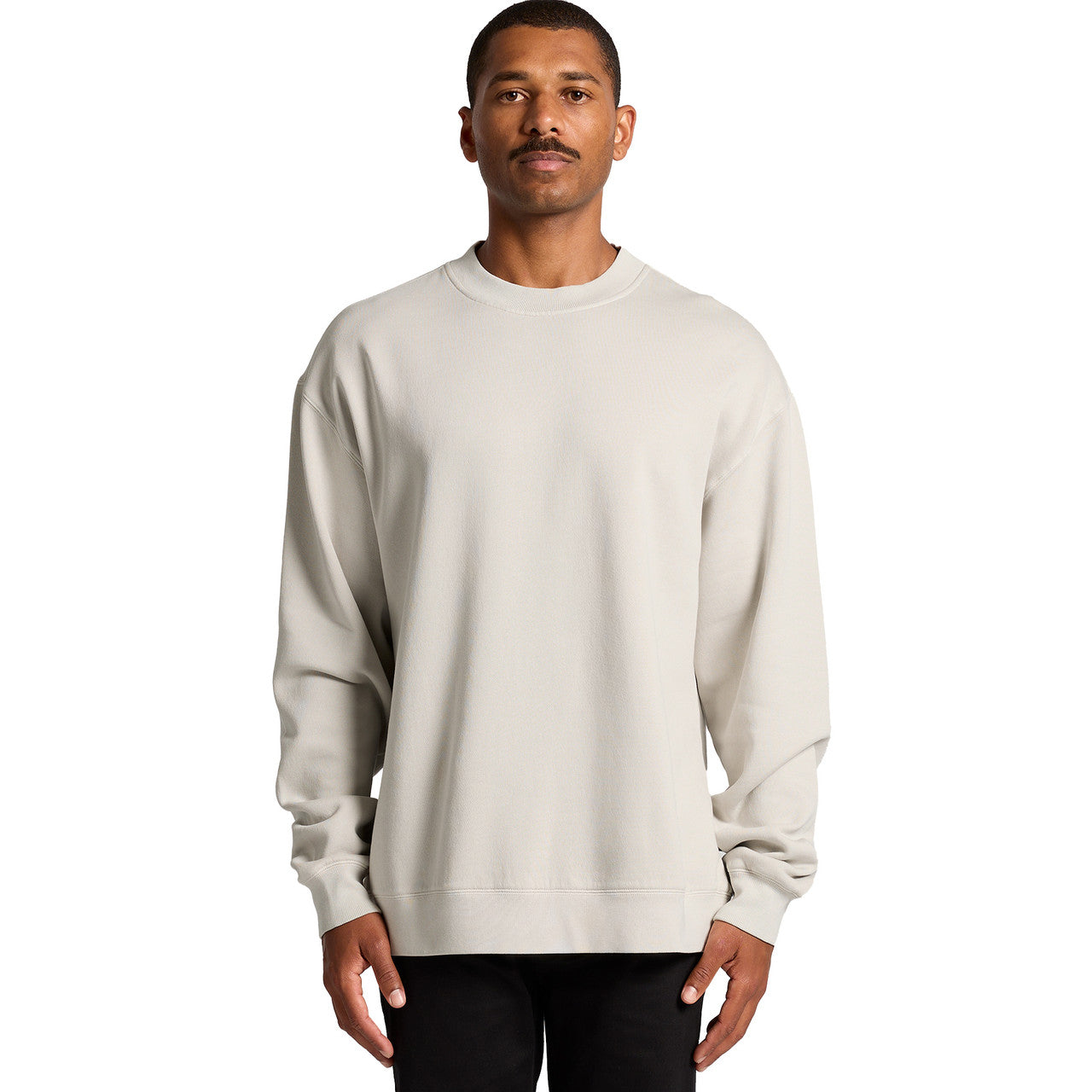 Relax Faded Crew – Sweatshirt - FRONT