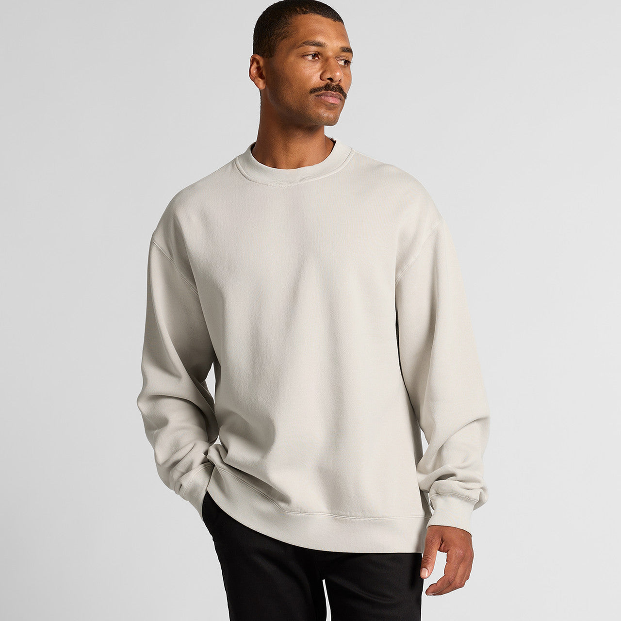 Relax Faded Crew – Sweatshirt - BACK