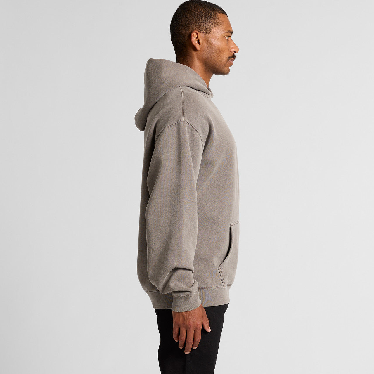 Relax Faded Hood – Hoodie - SIDE
