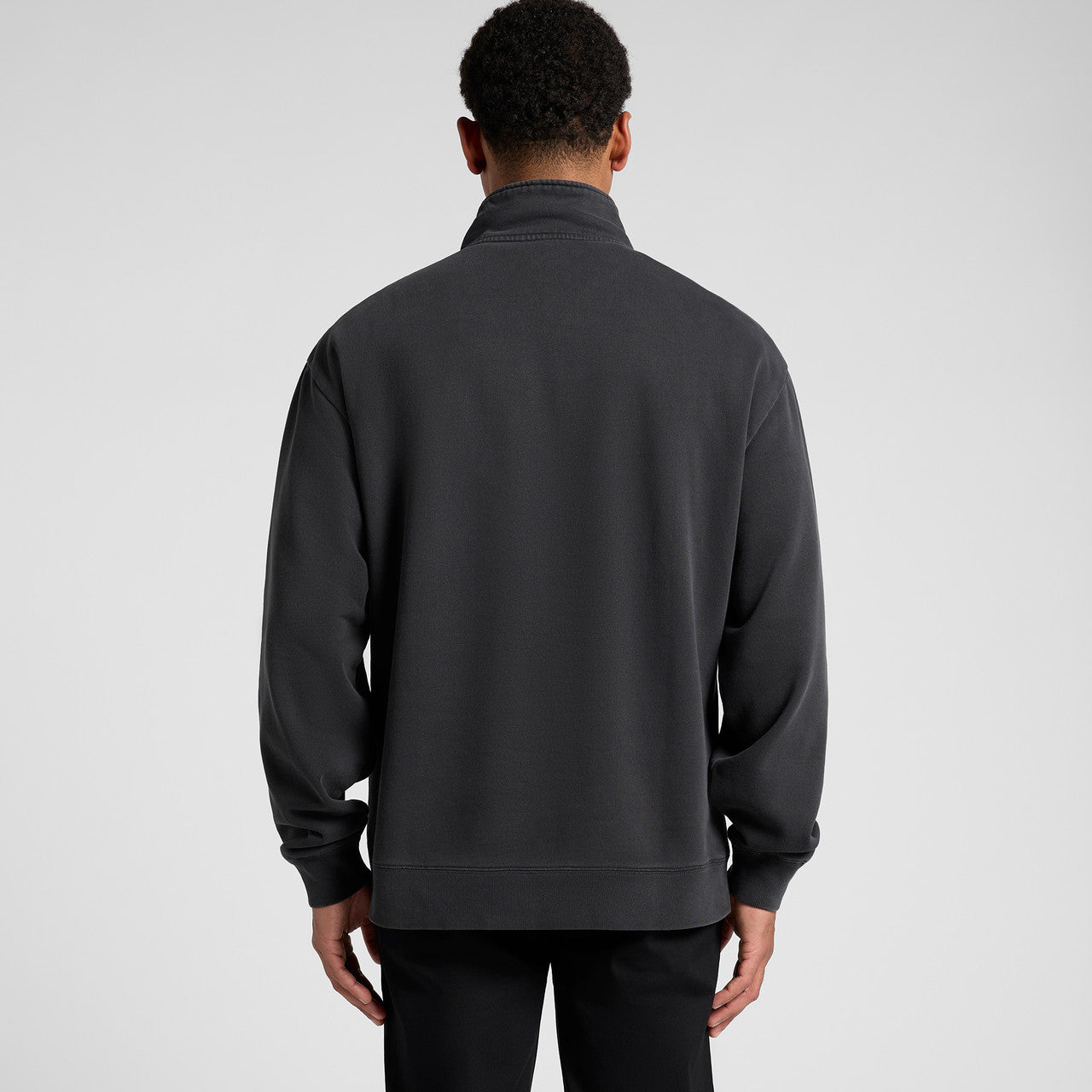 Relax Faded Half Zip – Hoodie - BACK