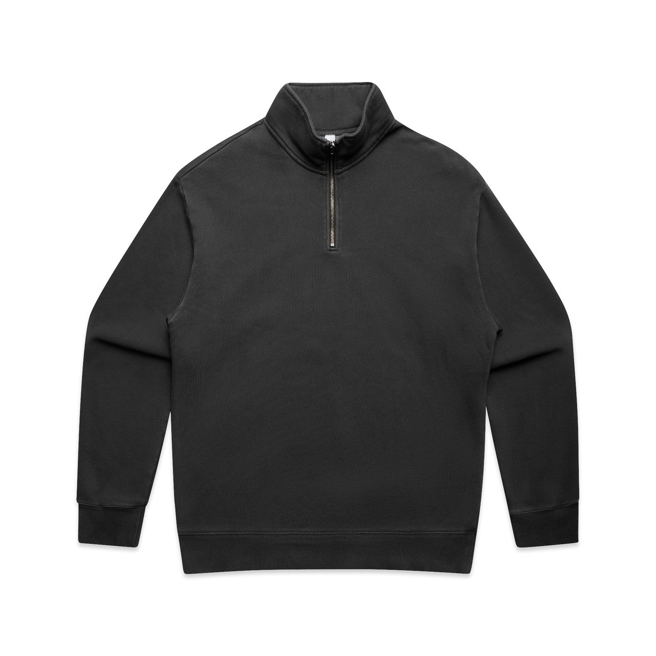 Relax Faded Half Zip – Hoodie - Faded Black
