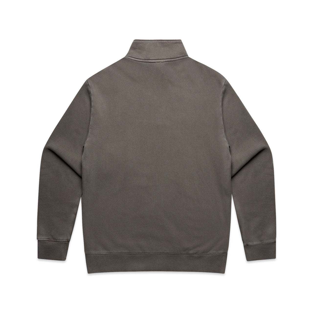 Relax Faded Half Zip – Hoodie - FADED GREY - BACK