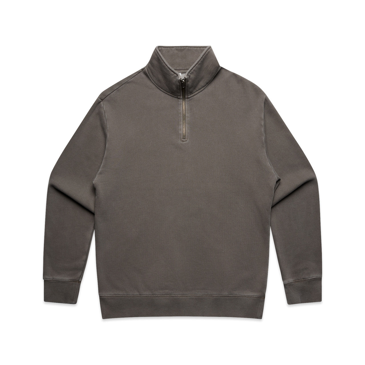 Relax Faded Half Zip – Hoodie - Faded Grey