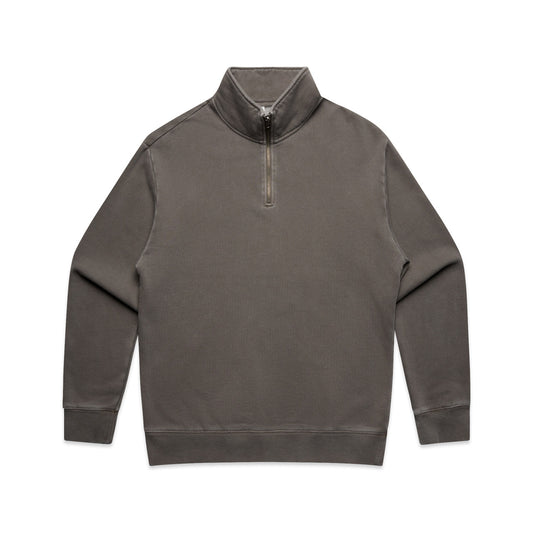 Relax Faded Half Zip – Hoodie - Faded Grey