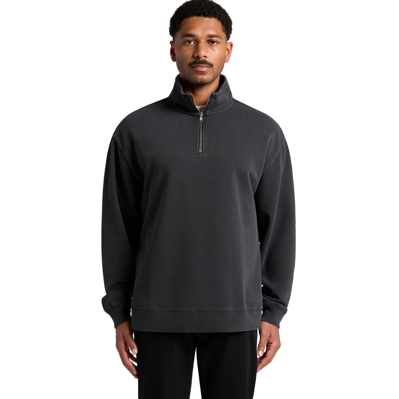 Relax Faded Half Zip – Hoodie - FRONT