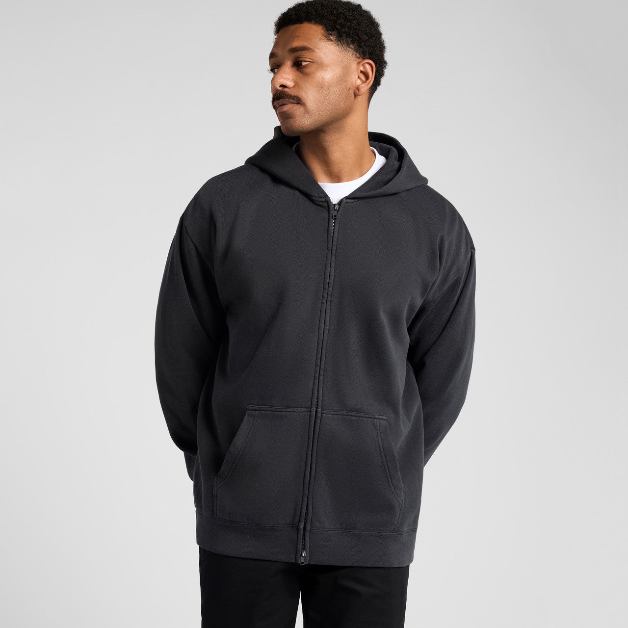 Relax Faded Zip Hood – Hoodie - EXTRA