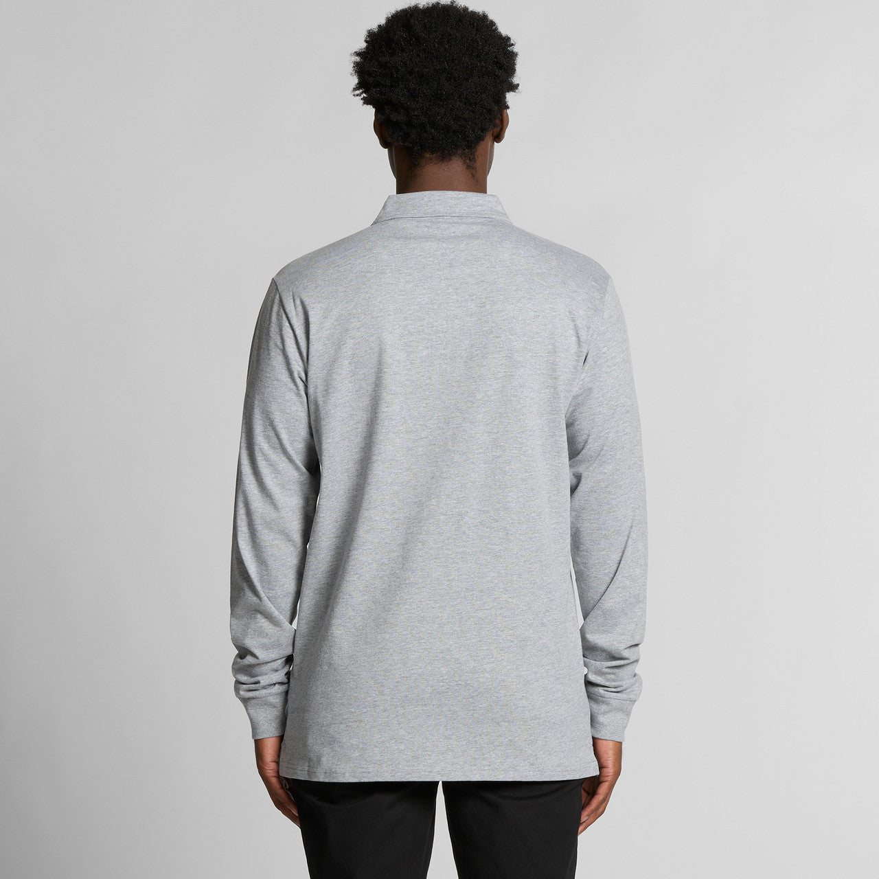 Chad L/S Polo – Polo Shirt - BACK