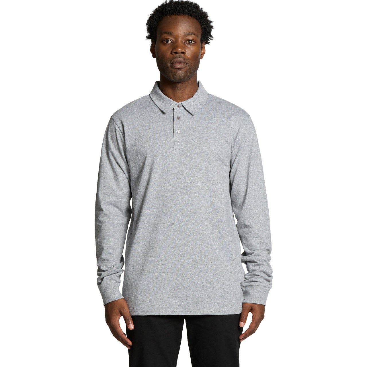 Chad L/S Polo – Polo Shirt - FRONT