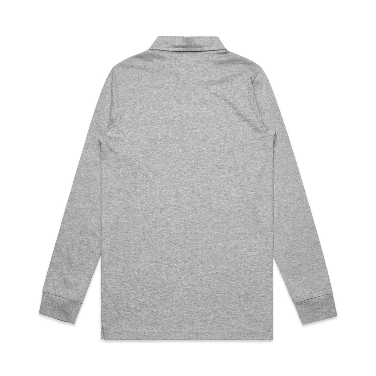 Chad L/S Polo – Polo Shirt - ATHLETIC HEATHER - BACK