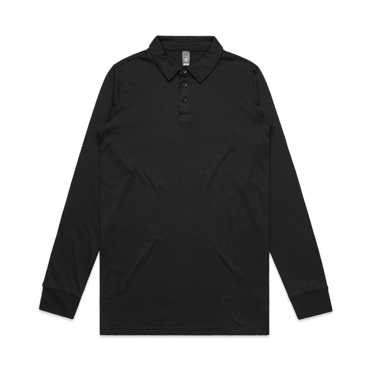 Chad L/S Polo – Polo Shirt - Black
