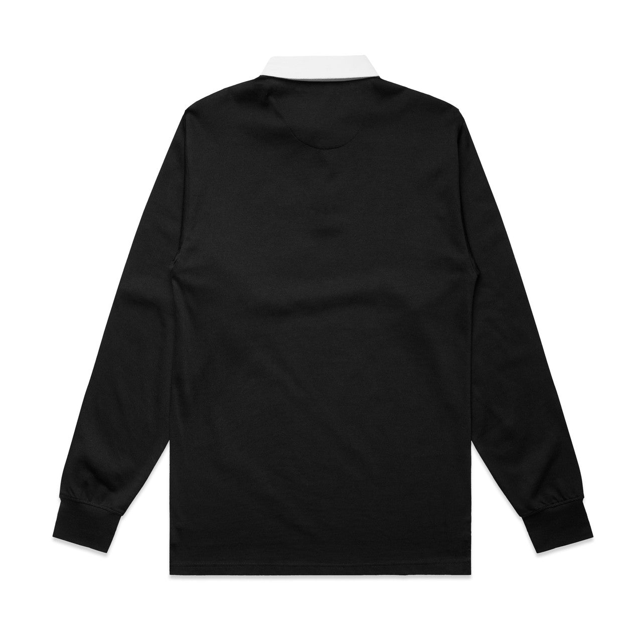 Rugby Jersey – Shirt - BLACK - BACK