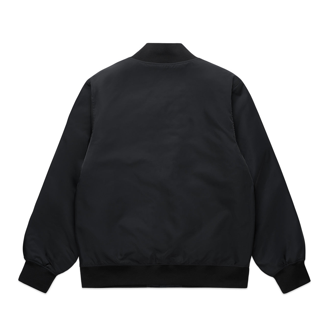 College Bomber Jacket - BLACK - BACK