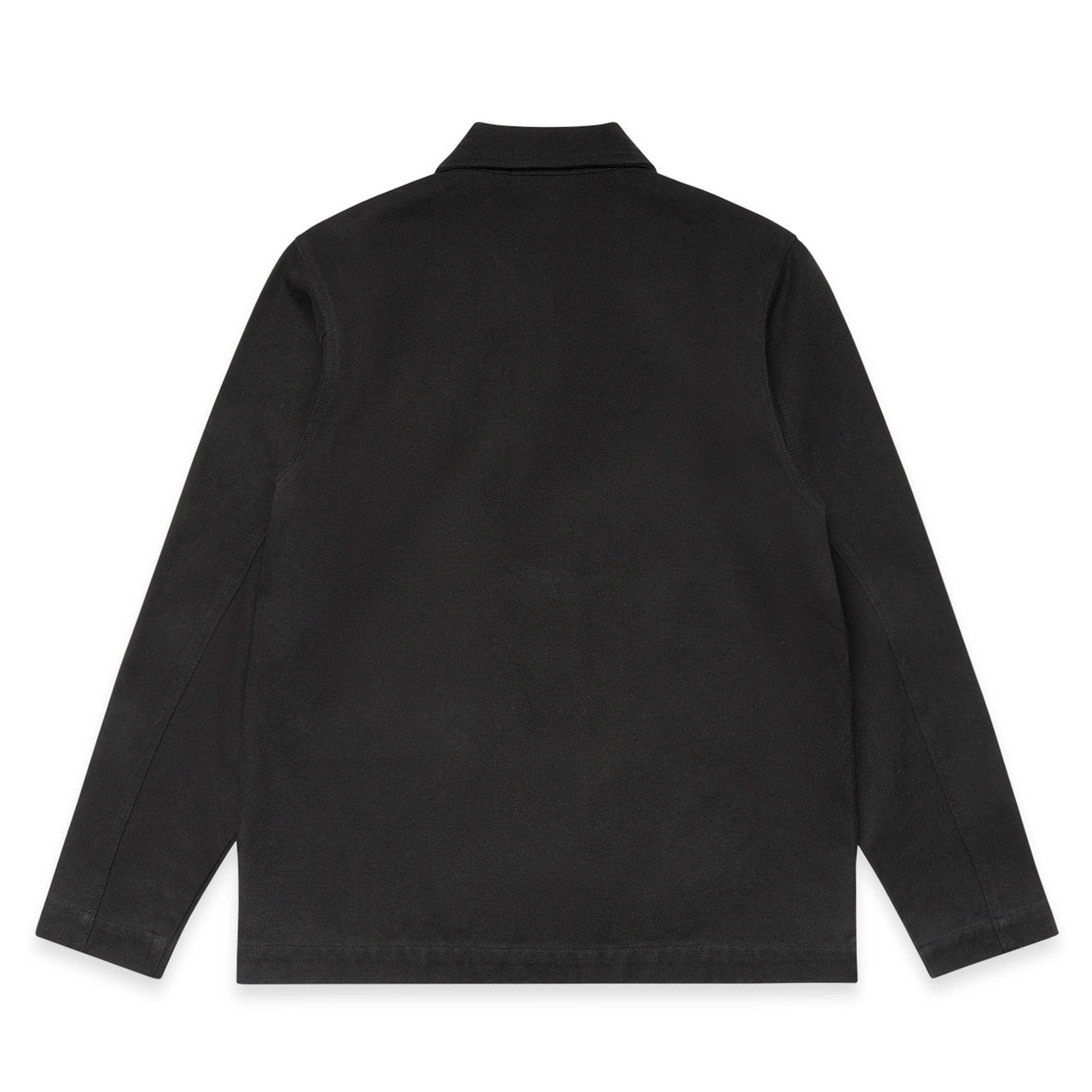 Canvas Chore Jacket - BLACK - BACK