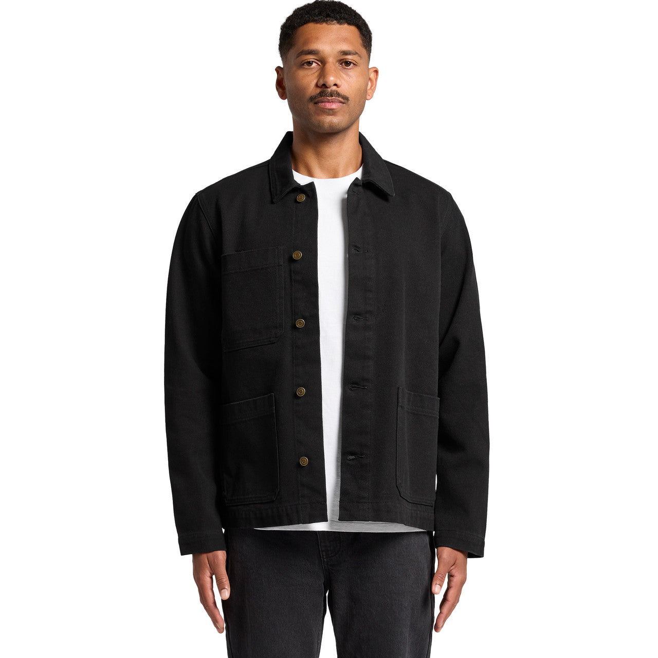 Canvas Chore Jacket - FRONT